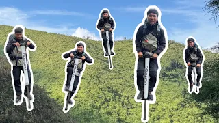Ke Gunung Naik Pogo Stick??
