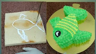 chhotu sa Fish kaise banta hai #cakes #viral #viralcakevideo #fishcake