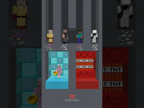TNT room Or Princess room? #shorts #herobrine #bones