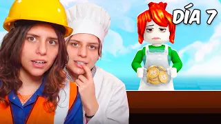 VIVIMOS UN DÍA DE TRABAJO EN ROBLOX 🪏👷‍♀️👷‍♀️