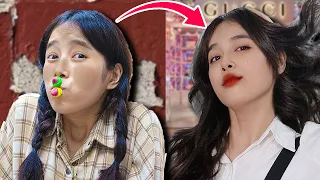 Biến Đổi Ngoạn Mục Với Mẹo Từ Tik Tok! Từ MỌT SÁCH Thành HOT GIRL