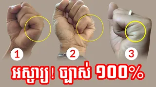 ពេលអ្នកក្ដាប់ដៃ បង្ហាញចំនួនខ្សែបន្ទាត់ អាចបង្ហាញពីអនាគតរបស់អ្នក | Hand & Fate | ប្លែកៗ - BLEK BLEK