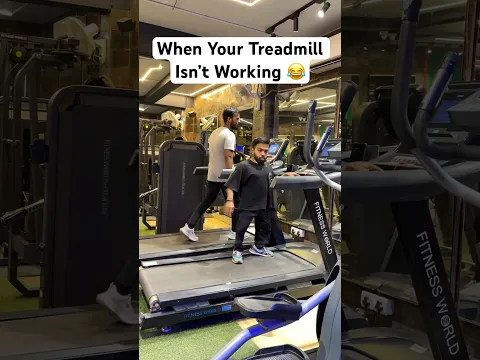 Gym Workout Mein Treadmill Kharab 😂😂😂 #ytshorts #shorts #short