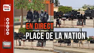 Manif' de Yewwi: vivez l'ambiance à la place de la Nation