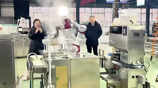 机器人面馆发货前试机