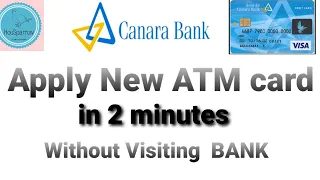 How to apply for CANARA bank ATM Card and Pin Generation Online in Tamil | Block Lost ATM card
