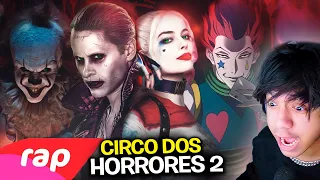 Rap do Coringa, Arlequina, Hisoka e Pennywise - CIRCO DOS HORRORES 2 (REACT)
