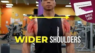 6 BEST Exercise For WIDER Shoulders - Dante Labs