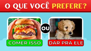 O que você prefere? As escolhas MAIS DIFÍCEIS DO MUNDO! 😱