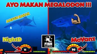 MEGALODON HANYALAH SEMUT DIHADAPANKU !!! KALAHIN @NightD24 DAN JADI PENGUASA LAUTAN !!!