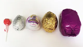 Learn Size smallest to BIGGEST with Surprise Eggs, Toys, Chupa chups, Fun