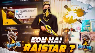 KON HAI RAISTAR ??👽 THE SAD STORY BEHIND THE RAISTAR 🥺 MUST WATCH 😭 FREE FIRE