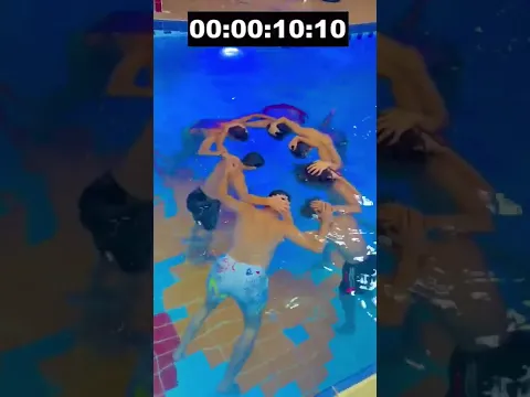أطول نفس فى العالم 👬😳