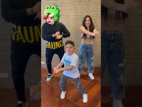 NUEVO TREND de LA FAMILIA PK SIMBA NALA y SANTI TV PK XD #Shorts