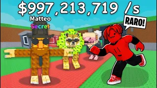 Eu Roubei Todos os Brainrots Lendários de Roube um Brainrot