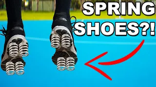I Made Spring Shoes To Jump Higher