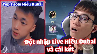 Đột nhập Live Hiếu Dubai Solo và cái kết