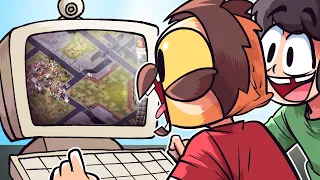 Playing Vanoss childhood game with him...