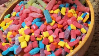 HUGE CANDY SALAD!