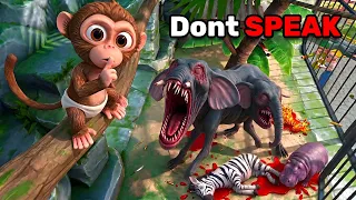 If You Speak, ELEPHANT Gets MORE SCARY... - I Am Monkey