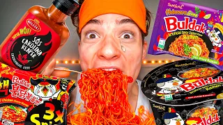 El ramen más picante + ASMR 🥵