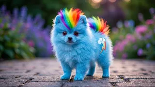 MLP Rainbow Dash as Puppy