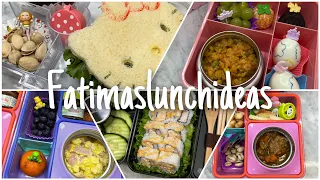 🌸 Weekly lunch compilations: Loncheras de la semana ☺️☺️ #schoollunch #lunchbox #sahm