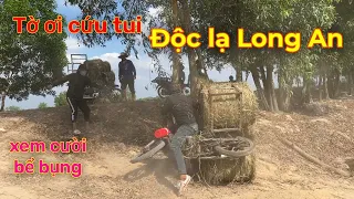 Anh minh tuấn tivi || độc lạ long an xe honda chở rơm hài hước vui nhộn #challenge