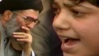 شاهد بکاء الجمهور اثناء تلاوة القارئ الطفل جواد فروغی سورة الصافات والتین والعلق