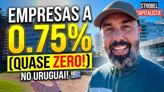 Empresas a 0.75% no Uruguay