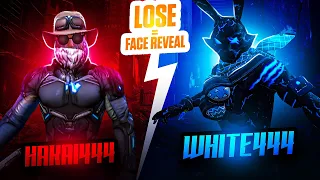HAKAITV VS WHITE444  😱 || YOU LOOSE = FACE REVEAL🔥