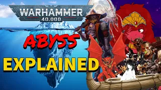 THE DISTURBING & CONFUSING 40K LORE ICEBERG