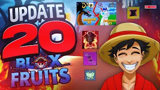 FINALMENTE NOVA UPDATE 20 VEM CONFERIR TUDO! (NOVAS FRUTAS, ILHAS, ESTILO DE LUTA E ESPADAS)