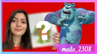 DIBUJO A SULLEY con luces rojas!!!! RED LIGHTS CHALLENGE