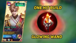 AAMON BEST BUILD AND EMBLEM WITH ONE HIT 2022 | MOBILE LEGENDS