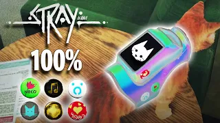 STRAY AL 100% COMPLETADO | Todos Los Recuerdos y Chapas | Gabbonet