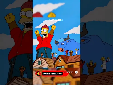 Homero gigante logra detener un meteorito