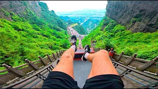POV: The 1,000 Step PARKOUR Course😱
