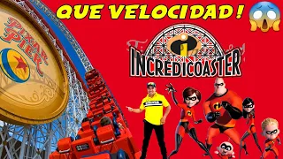 DISNEY CALIFORNIA ADVENTURE INCREDICOASTER 🥰😍