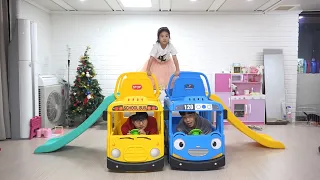 boram and tayo slide - playground para crianças