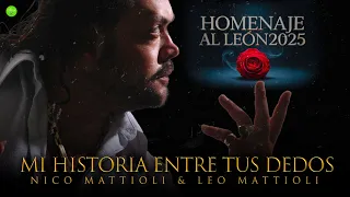 HOMENAJE AL LEÓN 2025 🌹 Mi Historia Entre Tus Dedos - Nico Mattioli & Leo Mattioli