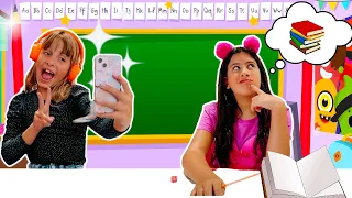 Toia Maria Clara e Jp mostram que conhecimento na escola é o mais importante