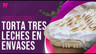 TORTA TRES LECHES EN ENVASES - EN VIVO