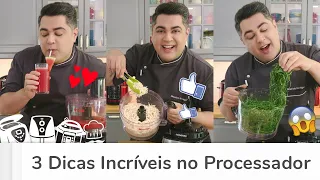 3 Dicas Incríveis com o Processador de Alimentos - Maurício Rodrigues