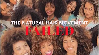 The Natural Hair Movement Failed | @Jouelzy