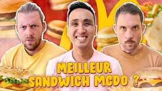 Compétition du meilleur sandwich McDo (la finale est improbable)