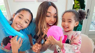 THEA BABY BOSS 👶 FAIT SONT PREMIER SLIME - LA SORCIÈRE 🧙 LE PREND !!