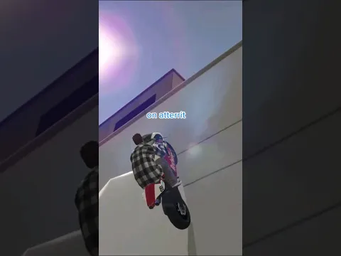 Petit stunt pour finir le week-end