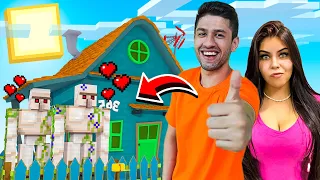 AMANDA CONSTRUIU A CASA DO MILK E DO SHAKE NO MINECRAFT - EPISÓDIO 29