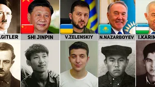 Президент ва Сиёсатчилар Ёшлиги. Ноёб Расмлар
